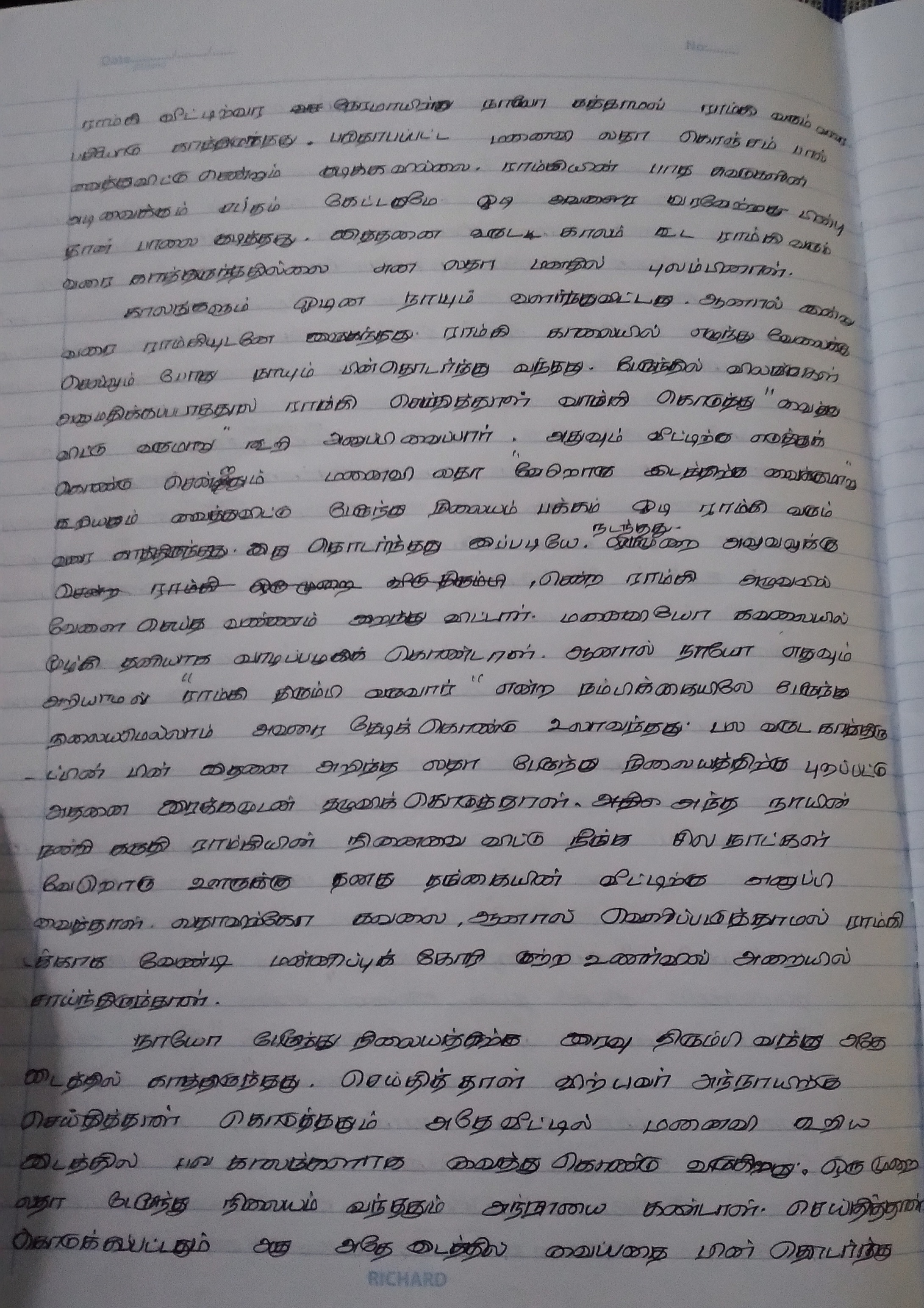 ஒரு நாயின் நன்றி கடன்